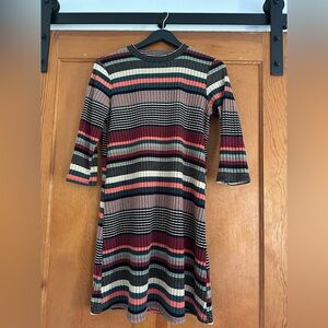 Striped Multicolor Dress